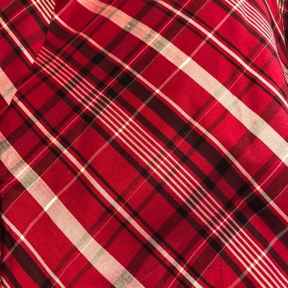 🖤❤️ Ann Taylor French Cuff 100% Silk Blouse - Picture 5 of 9